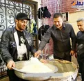 نذری محمدرضا گلزار و علی دایی در خانه این بازیگر مشهور+عکس