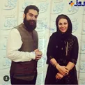 خانم بازیگر در کنار خواننده مشهور و پر طرفدار + عکس