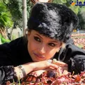 کلاه عجیب و غریب بازیگر زن مشهور + عکس