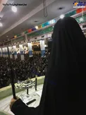 دختر شهید سپهبد قاسم سلیمانی سلاح به دست+عکس