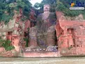 عکس/ مجسمه غول‌پیکر در دل کوه