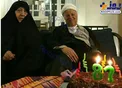 آخرین جشن تولد آیت الله هاشمی در کنار همسرش+عکس