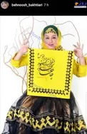 بهنوش بختیاری با لباس قشقایی +عکس