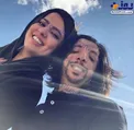 سلفی آسمانی زن و شوهر خاص ماه عسل+عکس