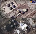 پالایشگاه تهران قبل و بعد از حادثه آتش سوزی +عکس