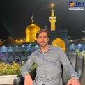 مهدی رحمتی در حرم امام رضا (ع)+عکس