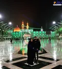 «محسن افشانی» و همسرش در بین الحرمین+عکس