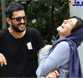 حرکات عجیب خانم و آقای بازیگر در پشت صحنه+ عکس