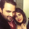 مهدی سلوکی و همسرش/عکس