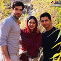 تفریح خانم بازیگر تازه عروس و همسرش+عکس
