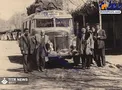 اتوبوس زائران مشهدی در دهه سی/عکس