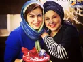 بهنوش بختیاری و‌زنده یاد ماه چهره خلیلی + عکس