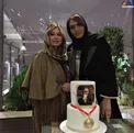 ظاهر خاص شهربانو منصوریان در کنار نیوشا ضیغمی + عکس