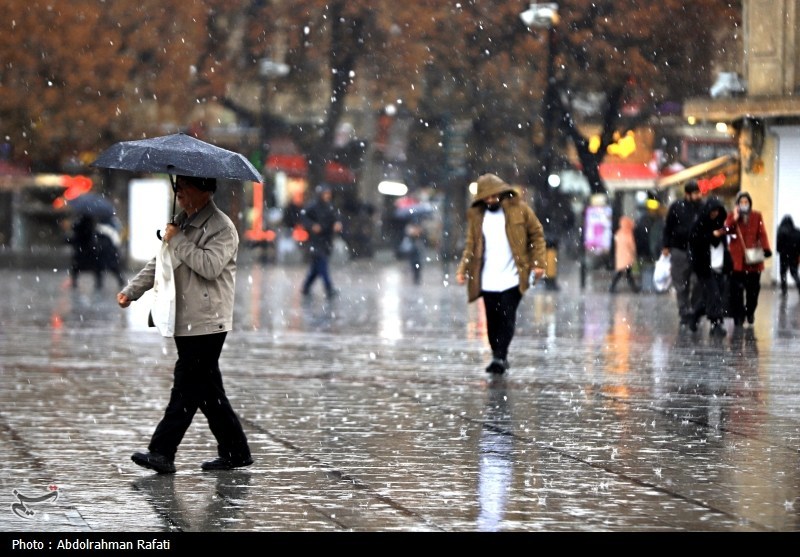 تشدید بارشها در سواحل دریای خزر تشدید بارشها در سواحل دریای خزر