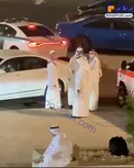 جلسه فوق‌العاده مدیران الاهلی در پارکینگ + عکس