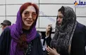 تیپ افسانه بایگان در مراسم چهلم جمشید مشایخی+عکس