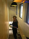 خانوم بازیگر درحال پتینه کاری!