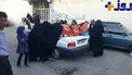 به دنیا آمدن کودک در ماشین جلوی درب زایشگاه شهرستان جهرم+عکس