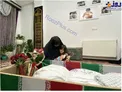 روبه روشدن دختر کوچک شهید بلباسی با پیکر پدرش/عکس