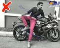 عکس/پوشیدن شلوار‌ صورتی ممنوع!