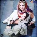 تیپ و ژست جالب دو بازیگر مشهور زن سینما