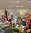 تیپ و قیافه بهاره رهنما در سری جدید شام ایرانی+عکس
