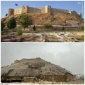 عکس/ قلعه تاریخی غازی آنتپ ترکیه قبل و بعد از زلزله