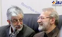 عکس/ لبخند لاریجانی و نگاه خاص حداد عادل