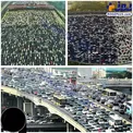 ترافیکی که در آن ۳ نفر فوت و ۲ نفر به دنیا آمدند! + عکس