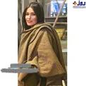 مدل عجیب و غریب پالتوی خانم بازیگر+عکس