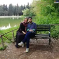 امیرحسین مدرس و همسرش در طبیعتی بی نظیر +عکس