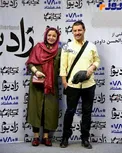 زن و شوهر بازیگر با تیپی جدید و متفاوت+ عکس