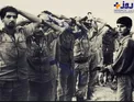 سرباز نوجوان ایرانی و اسیران عراقی/عکس