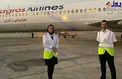 عکس/ خلبان خاص پرواز تهران -کیش