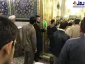 عکس/ میثم‌مطیعی در لباس خادمی حرم امام‌رضا (ع)