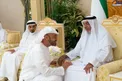 عکس/ رئیس امارات پس از یک سال غیبت