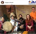 افسانه بایگان در گروه موسیقی سنتی/عکس