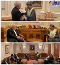 عکس/ دیدار ظریف با معاون پادشاه عمان