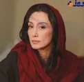 عكس/گريم هديه تهرانی برای فيلم جديدش