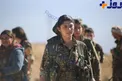 مدلی که جنگجو شد+عکس