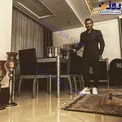 ژست جواد کاظمیان در خانه لاکچری‌اش+عکس