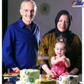 بیژن بنفشه خواه در کنار خانواده+عکس