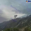 تصویری از اولین دقایق سقوط هواپیمای ترکیه ای در شهرکرد