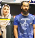 بازیگر مشهور و همسر خارجی اش+ عکس