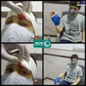 کودکان مجروح حادثه هواپیمای ماهان+عکس