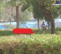 تصویر یکی از عوامل حمله تروریستی اهواز در حین شلیک گلوله