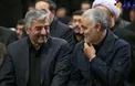 خوش و بش “سرلشکر سلیمانی” با “فرمانده کل سپاه” در بیت رهبری+عکس
