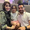 کمال کامیابی نیا در کنار همسرش و دخترش+عکس