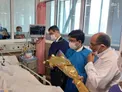 عیادت سفیر ژاپن از مادر شهید بابایی/ عکس