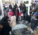 عکس/ حضور شیعیان نیجریه بر سر مزار حاج قاسم
